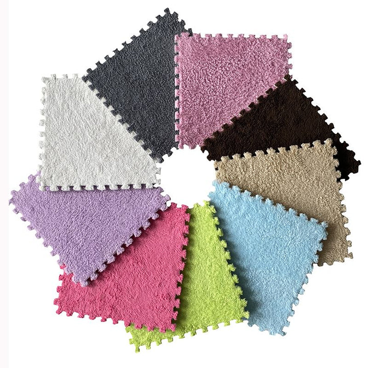 Lisslune | Modern carpet tiles level loop snap system square bedroom carpet tiles