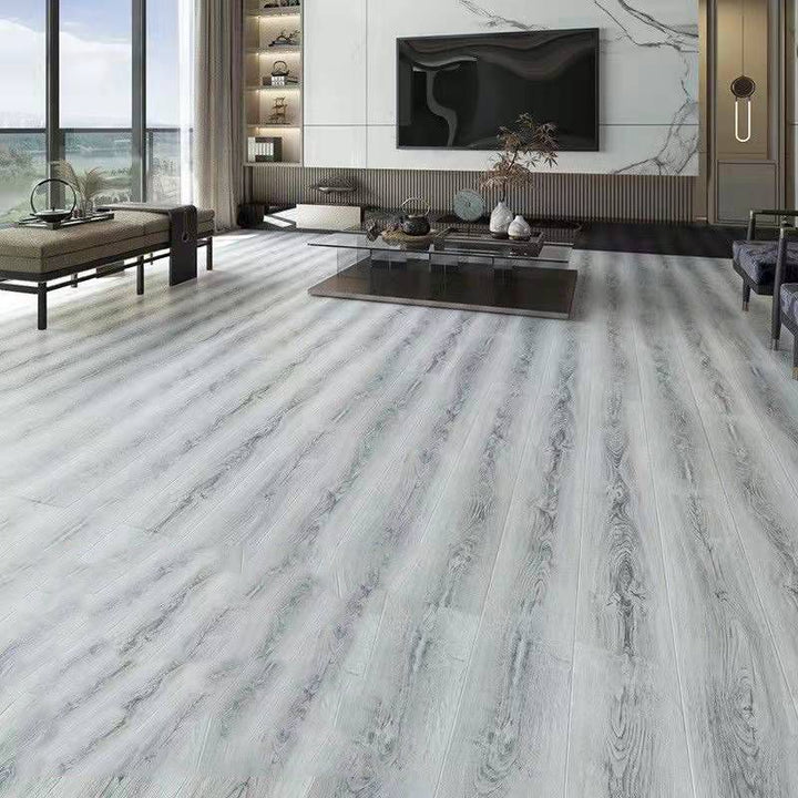 Lisslune | 49"x8" width E0 natural solid wood laminate flooring, click-lock, waterproof