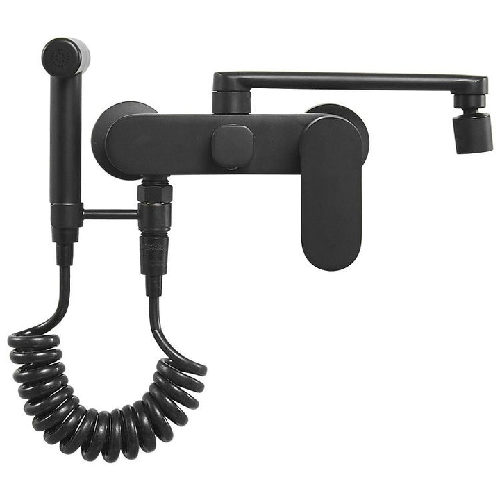Lisslune | Metal Bathtub Faucet Trim Contemporary Lever Handle Bathtub Faucet Trim