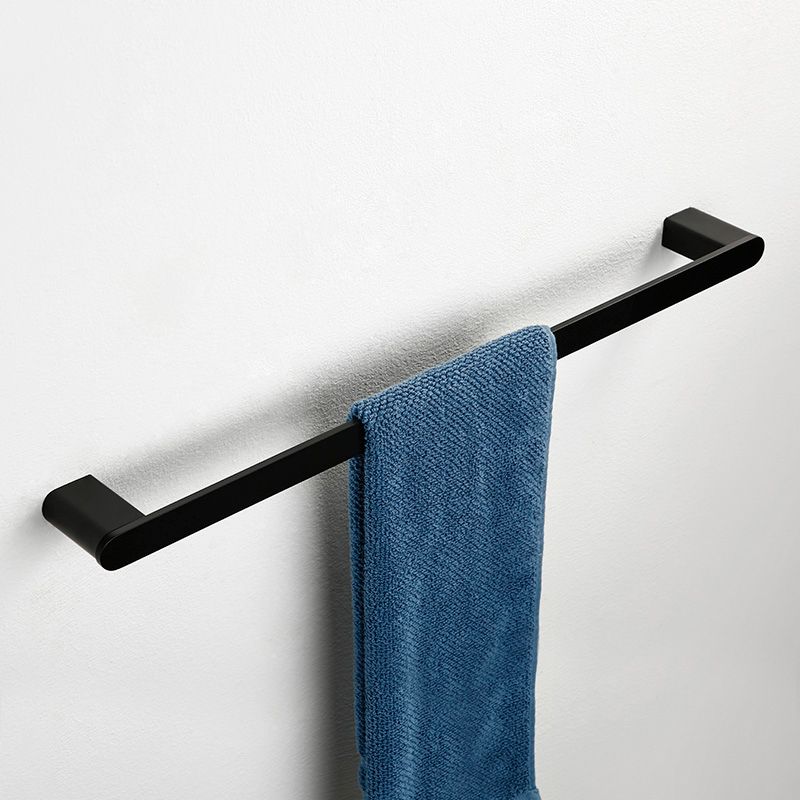 Lisslune | Contemporary bathroom accessory single item or in set made of black metal
