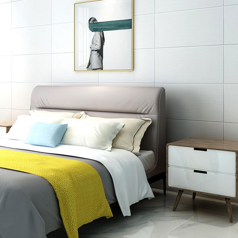 Lisslune | Glam Wall Covering Peel and Stick Texture Effect Design Square Wall Panel
