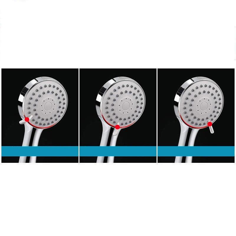 Lisslune | High Pressure 8 Inch Shower Set 3-Function Hand Shower Stainless Steel Square Ceiling Shower Head