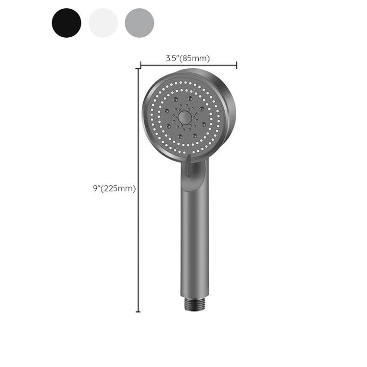 Lisslune | Contemporary Shower Head Combination Hand Shower Plastic Wall Mount Round Shower Combination