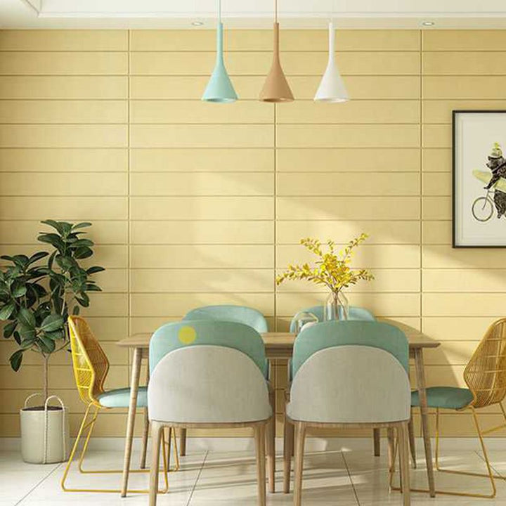 Lisslune | Living Room Wall Paneling for Peeling and Attaching 3D Embossed Wall Paneling