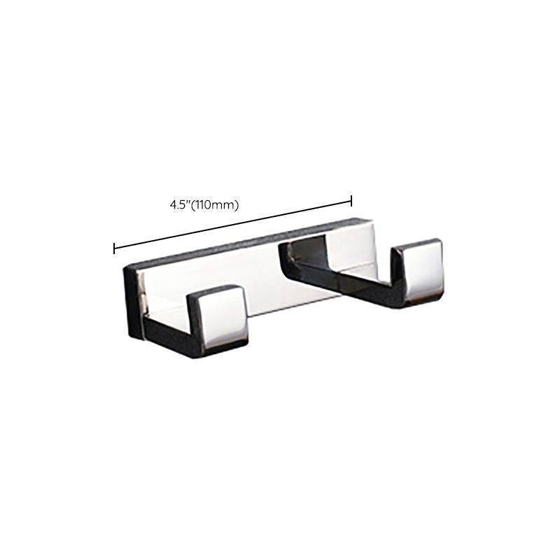 Lisslune | Modern Bathroom Element Set Paper Holder Gray Towel Bar Bathroom Accessory Set