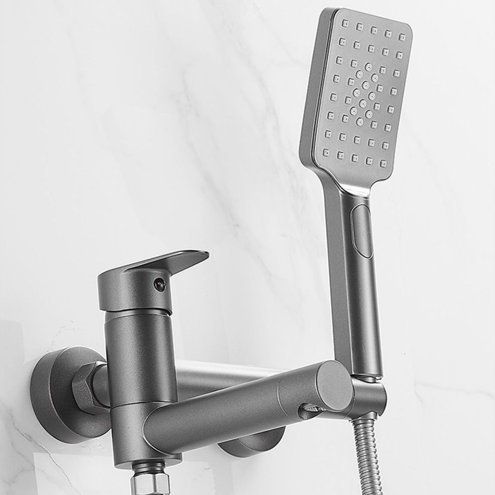 Lisslune | Wall-mounted metal bathtub faucet low arch single lever bathtub faucet trim