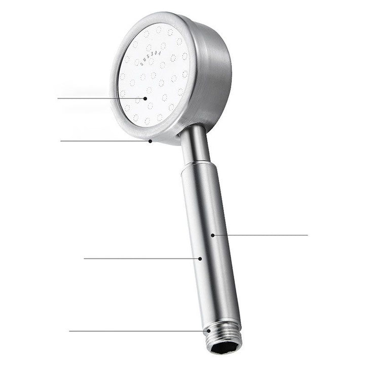 Lisslune | Metal Handheld Showerhead Modern Solid Color Round Showerheads