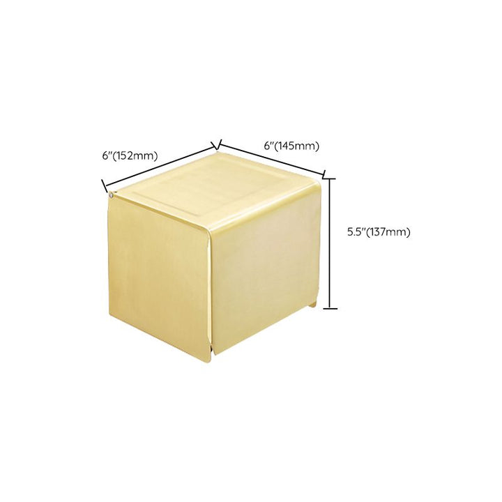 Lisslune | Modern Bathroom Hardware Paper Holder Bathroom Shelf Gold Bathroom Accessories Set