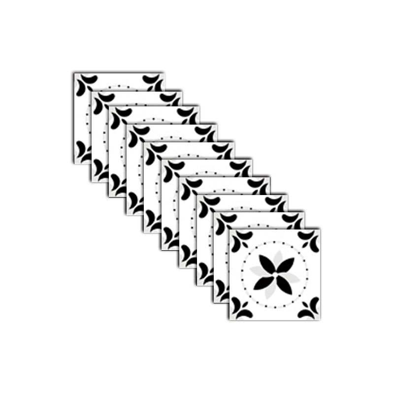Lisslune | Modern Peel & Stick Mosaic Tiles PVC Single Panel Square Peel and Stick Wall Tile