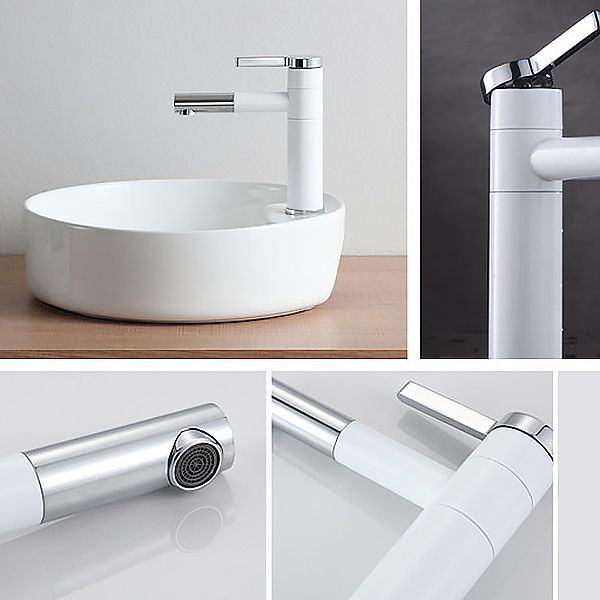 Lisslune | Glam Style Faucet Single Lever Handle Basin Faucet for the Bathroom