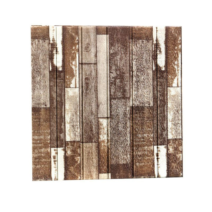 Lisslune | Modern Wall Paneling Peel and Stick Wood Look Design Rectangular Wall Paneling