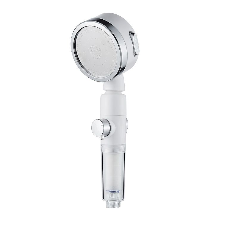 Lisslune | Modern Handheld Showerhead Silver Round Standard Showerheads