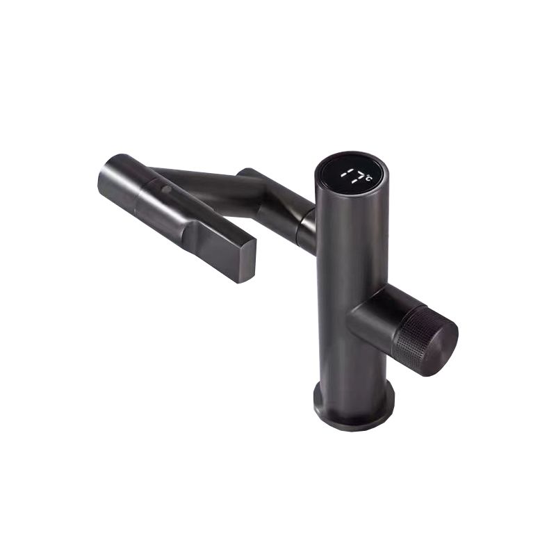 Lisslune | Modern Vessel Sink Faucet Copper 1-Handle Low Arc Vessel Faucet for the Bathroom