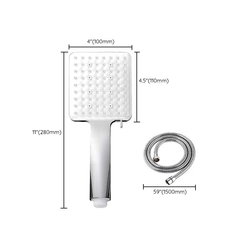 Lisslune | Classic Handheld Showerhead Standard Round Showerheads in Silver