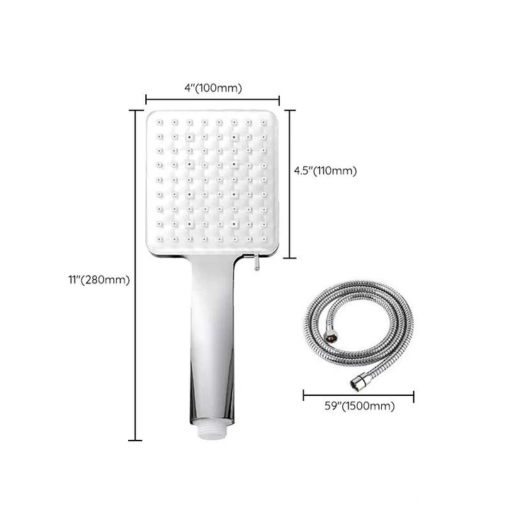 Lisslune | Classic Handheld Showerhead Standard Round Showerheads in Silver