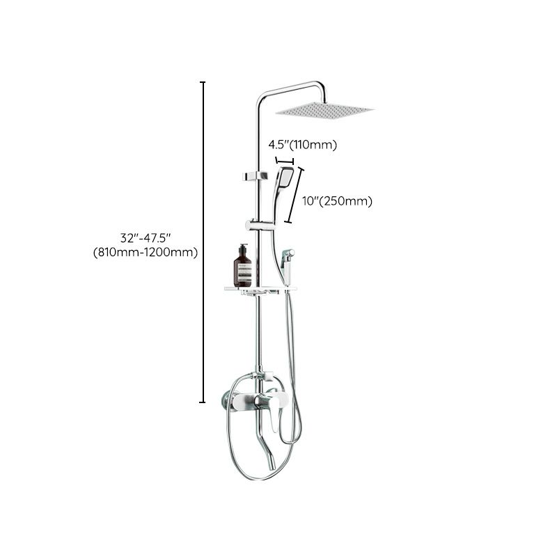 Lisslune | Modern balanced printed converter faucet shower head shower fitting on the wall