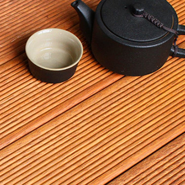 Lisslune | Modern solid hardwood flooring Merbau wood side cladding for terrace