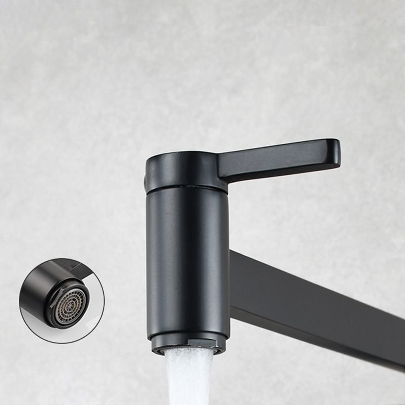 Lisslune | 1-handle brushed nickel widespread faucet 1 hole wall-mounted bathroom faucet with brass