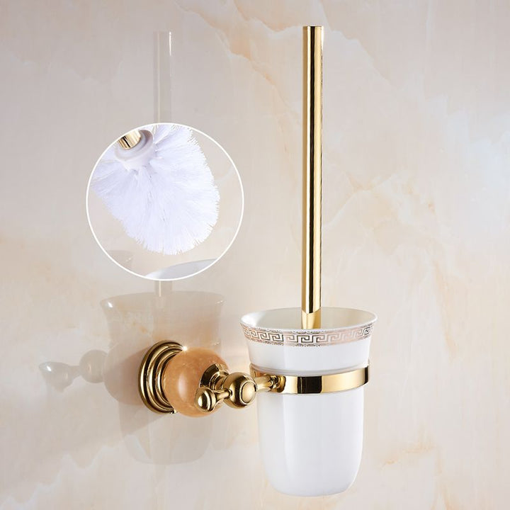 Lisslune | Modern bathroom accessories as a single piece or as a set in gold