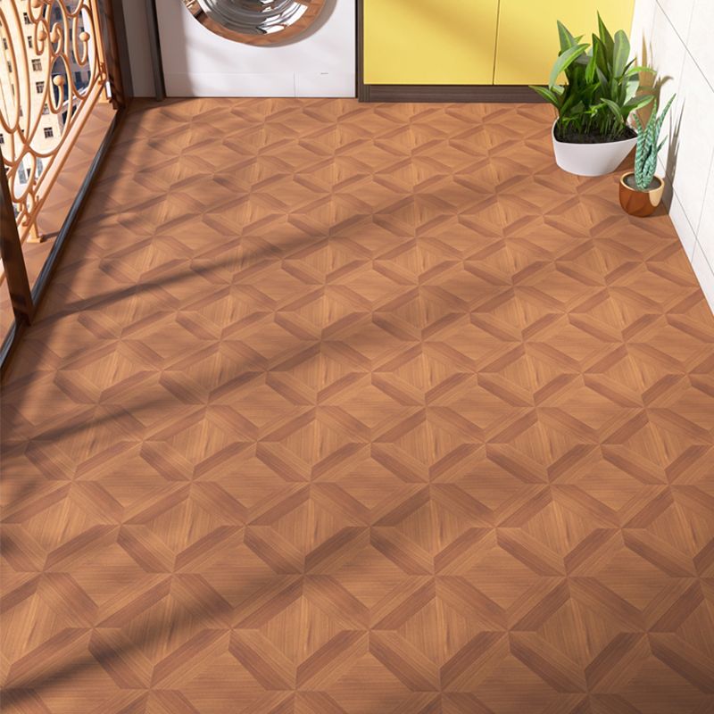 Lisslune | Fancy PVC Vinyl Floor Peel and Stick Geometrically Printed Vinyl Plank Floor
