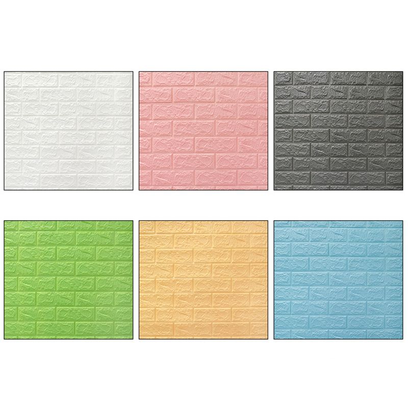 Lisslune | 3D-embossed wall panels Color Waterproof Foam Interior wall tile