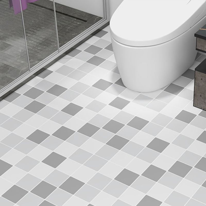 Lisslune | Bathroom 3.5 mm Vinyl Floor Square Peel and Stick PVC Flooring