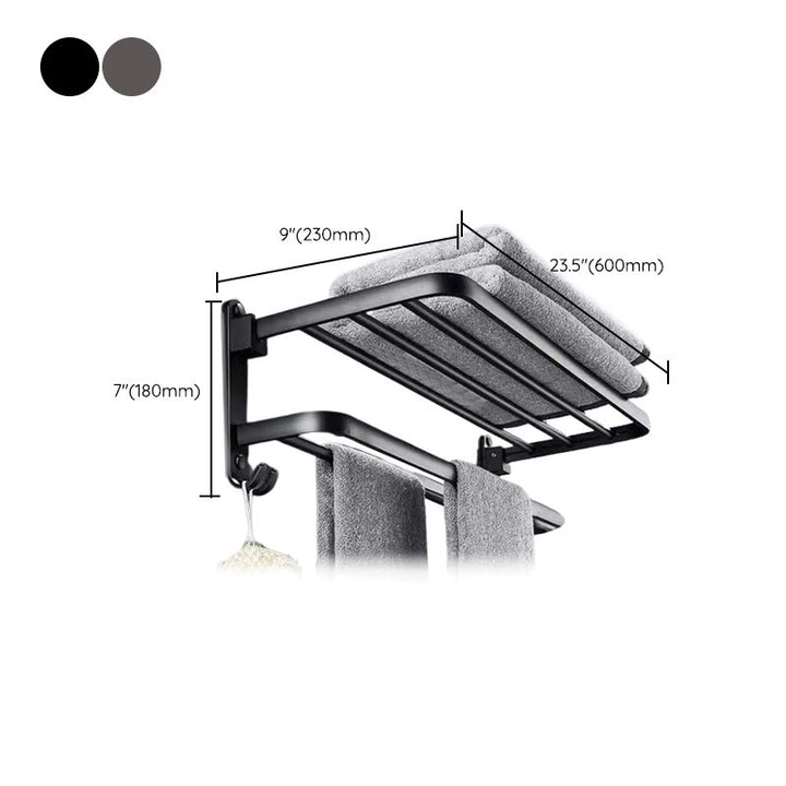 Lisslune | Modern Bathroom Accessory Set Black Soap Dish Bath Tray Bathroom Set