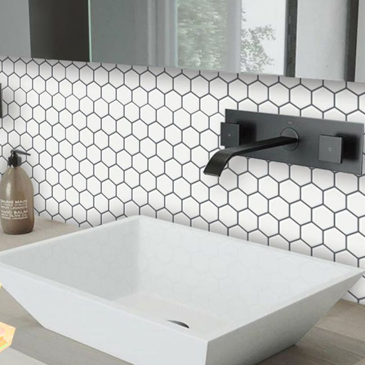 Lisslune | PVC Subway Tile Wallpaper Waterproof Peel and Stick Splashback Tile