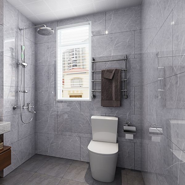 Lisslune | Modern Pearl Wall Protection Element PVC Wall Access Panel Peel and Stick Wall Tile Set of 5