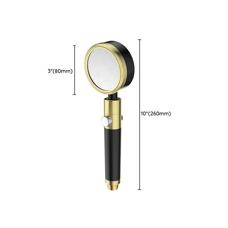 Lisslune | Modern Metal Handheld Shower Head Round Water Filtration Shower Heads