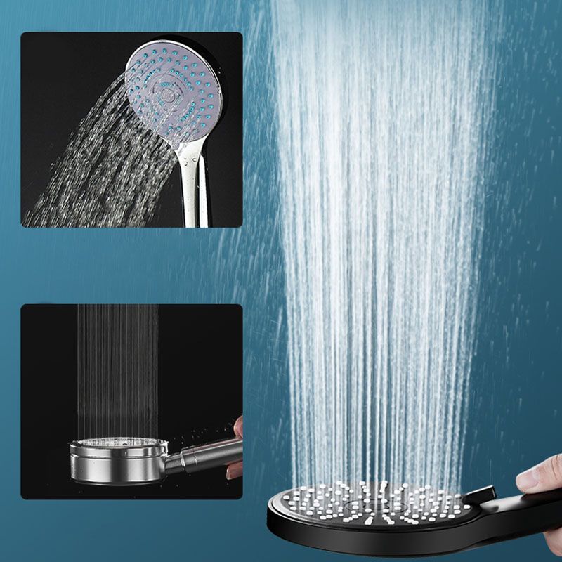 Lisslune | ABS Plastic Handheld Shower High Pressure 5 Spray Patterns Wall Mounted Showerhead