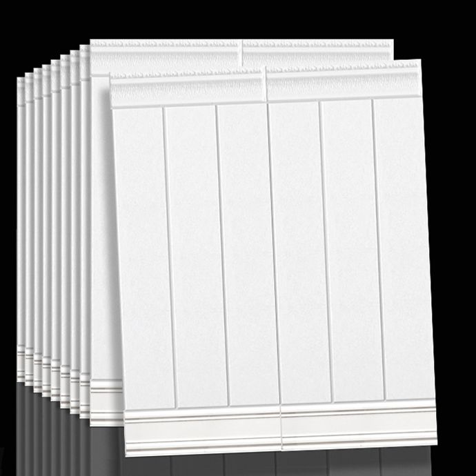 Lisslune | Plastic wall cladding panels for peeling and attaching with waterproof wainscoting