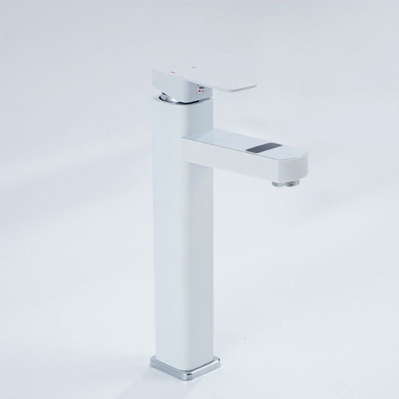 Lisslune | Contemporary Sink Faucet Digital Display Monochrome Low Arc Sink Bathroom Sink