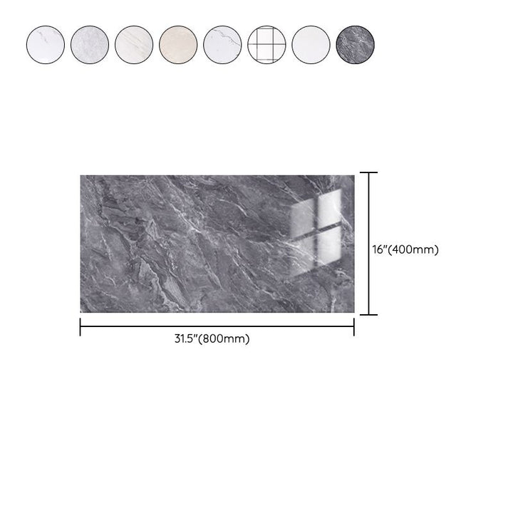 Lisslune | Wall floor tile artificial marble paste waterproof floor tile wallpaper