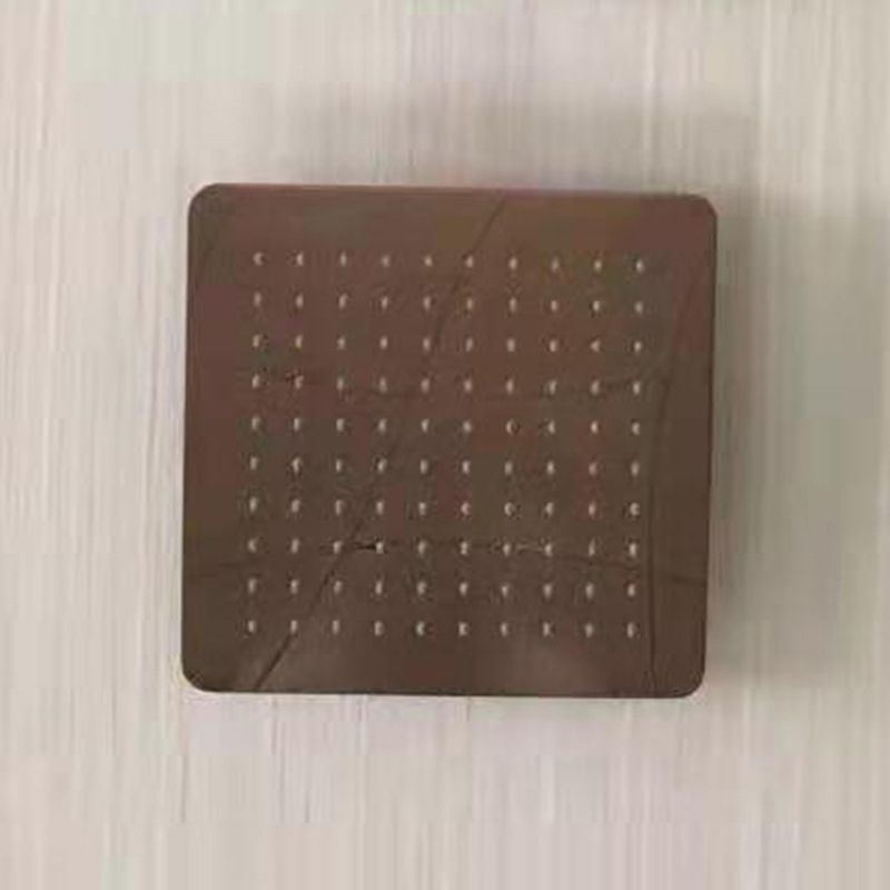Lisslune | Stainless Steel Square Shower Head Standard Spray Pattern Wall Mounted Shower Head