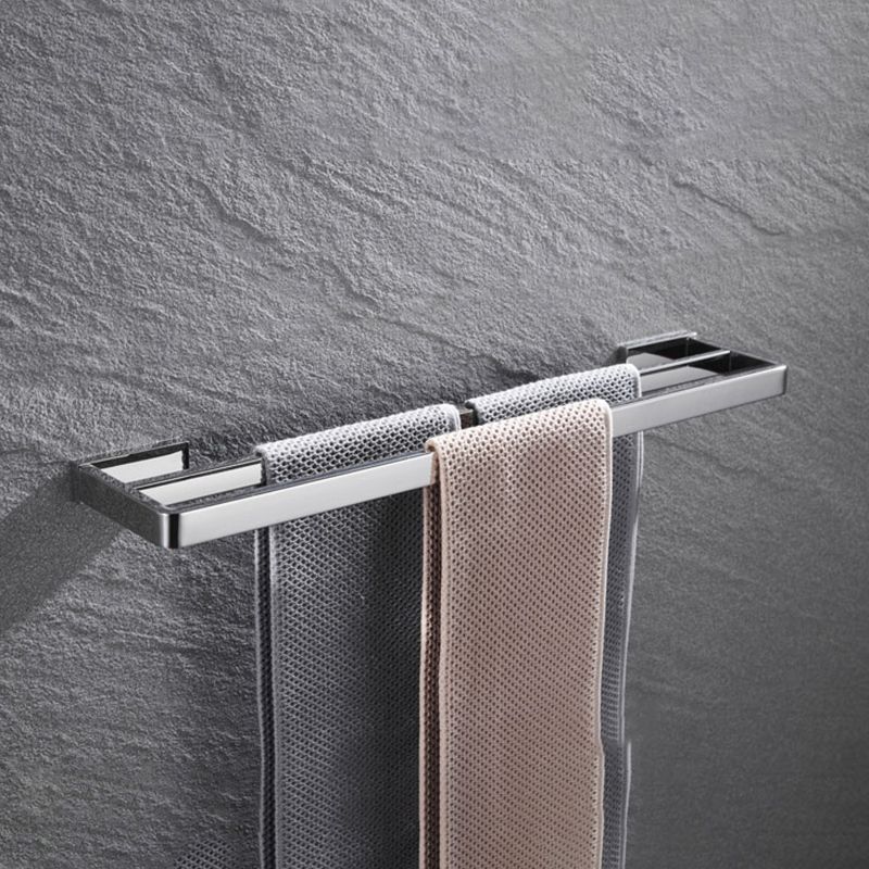 Lisslune | 5-piece modern bathroom accessories as single item or in set Polished chrome bathroom set