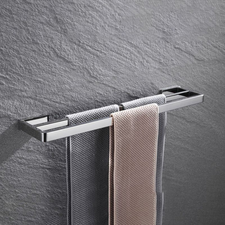 Lisslune | 5-piece modern bathroom accessories as single item or in set Polished chrome bathroom set