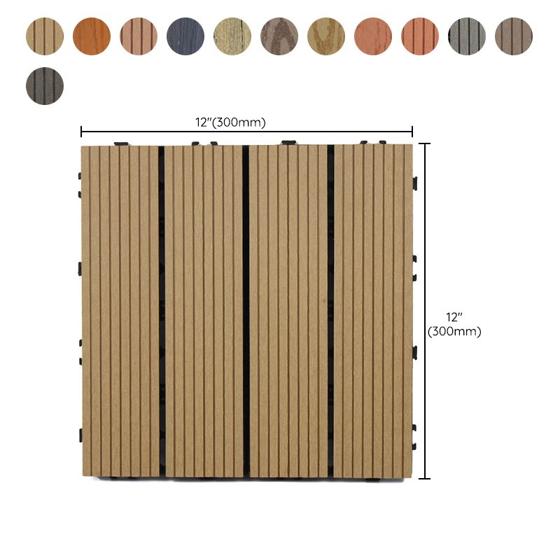 Lisslune | Classic Floor Tile Composite Outdoor Floor Tile Floor Tile