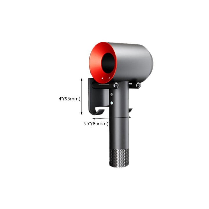 Lisslune | Traditional Aluminum Bathroom Accessories Set Black Bathroom Accessories Kit