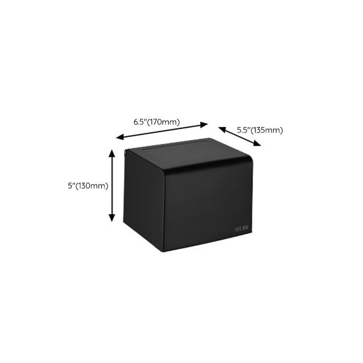 Lisslune | Modern Bathroom Accessory Set Bath Shelf Towel Holder Matte Black Bath Hardware Set