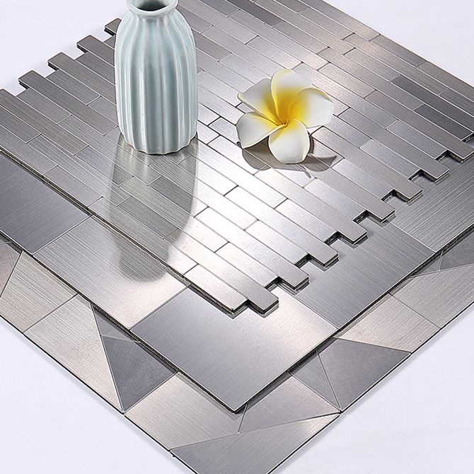Lisslune | Square Peel & Stick Mosaic Tile Waterproof Mosaic Tiles Wallpaper