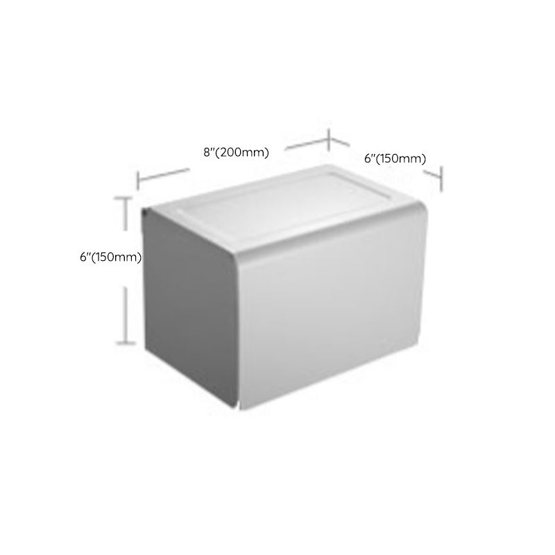Lisslune | Aluminum Bathroom Accessories Set Modern White Bathroom Accessories Set
