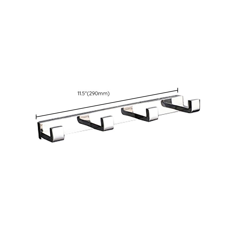 Lisslune | Modern Bathroom Element Set Paper Holder Gray Towel Bar Bathroom Accessory Set