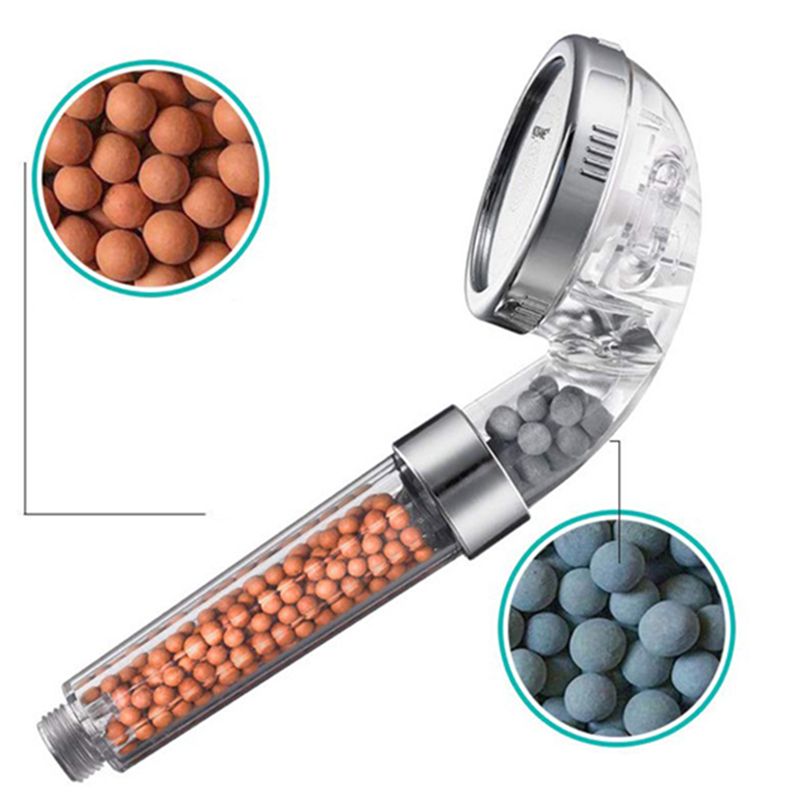 Lisslune | Bathroom Shower Head Rainfall Round Adjustable Shower Heads Ceiling Mounted Shower Head