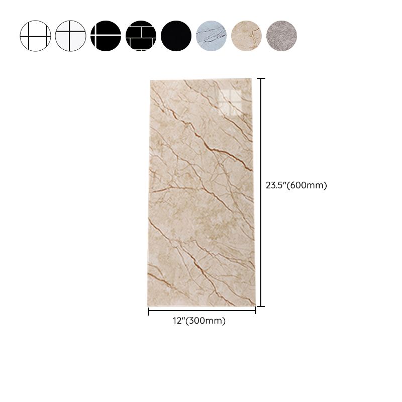 Lisslune | Peel & Stick Subway Tiles Plastic Rectangle Peel and Stick Tiles for the Kitchen 10 Pack