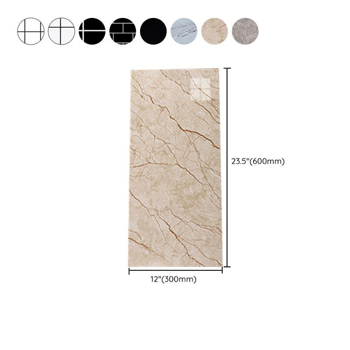 Lisslune | Peel & Stick Subway Tiles Plastic Rectangle Peel and Stick Tiles for the Kitchen 10 Pack