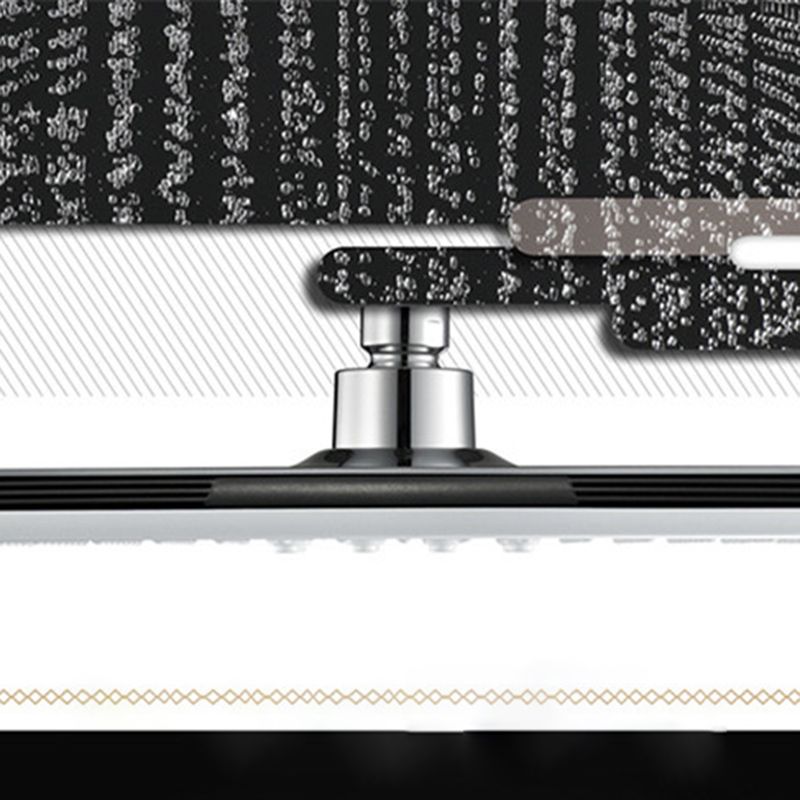 Lisslune | Rectangular Fixed Shower Head Traditional Ceiling Mounted Shower Head