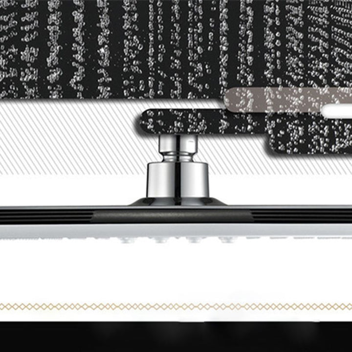 Lisslune | Rectangular Fixed Shower Head Traditional Ceiling Mounted Shower Head