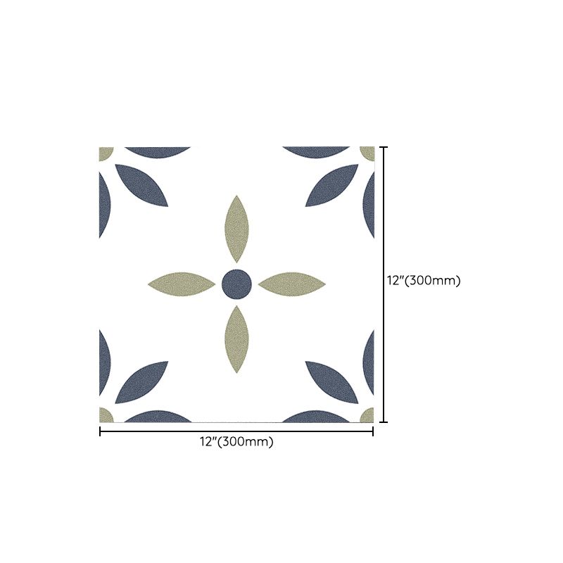 Lisslune | Square Peel & Stick Tile with Pattern Waterproof Tile for Home