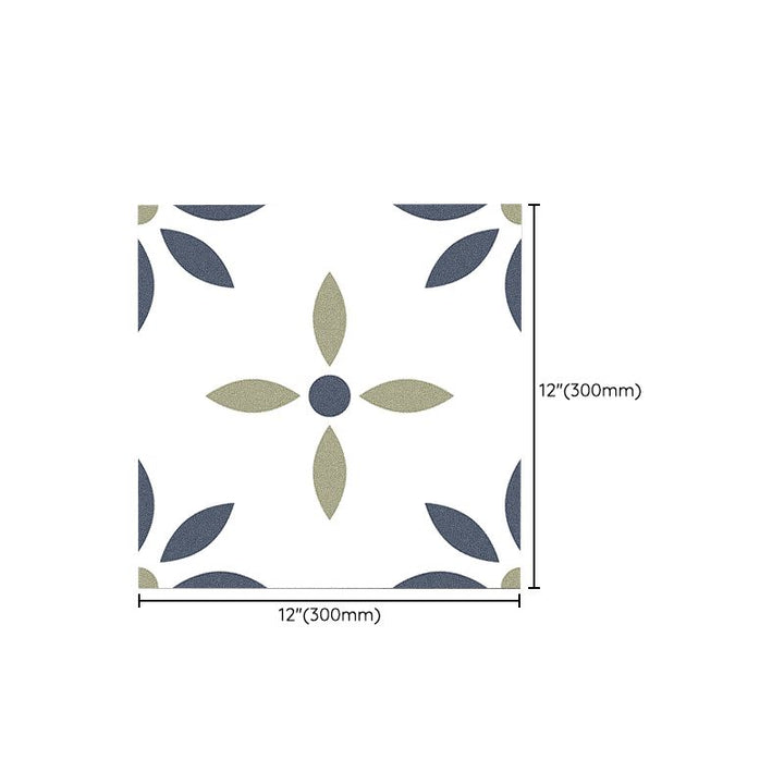 Lisslune | Square Peel & Stick Tile with Pattern Waterproof Tile for Home